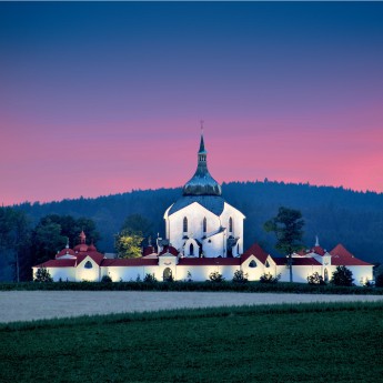 poutní kostel sv. Jana Nepomuckého na Zelené hoře - Foto archiv České dědictví UNESCO