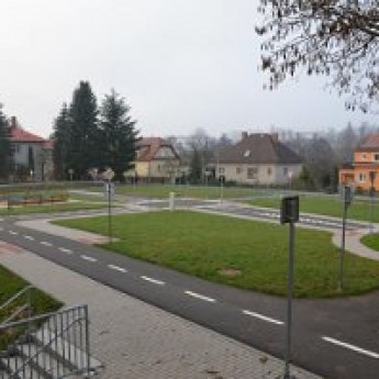 dětské dopravní hřiště před zahájením provozu – duben 2013