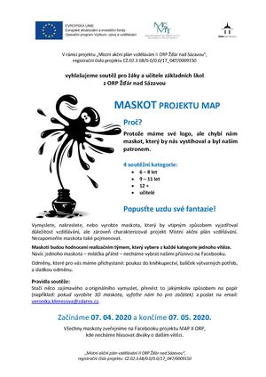 Maskot projektu MAP