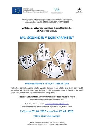Školní den v době karantény