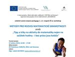 Metody pro rozvoj matematické gramotnosti