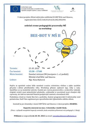 Bee - bot v MŠ II