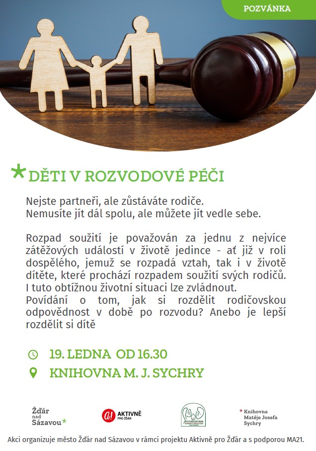 Beseda Děti v rozvodové péči