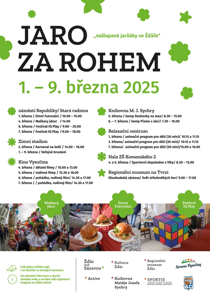 Jaro za rohem, 1.-9. března 2025