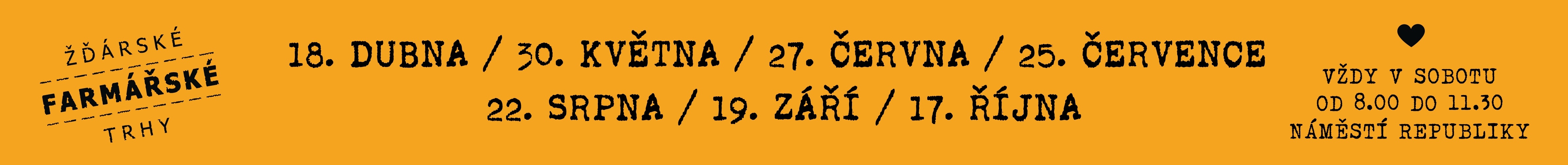 Žďárské farmářské trhy