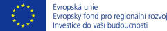 LOGO Evropská unie - Evropský fonf pro regionální rozvoj - Investice do vaší budoucnosti